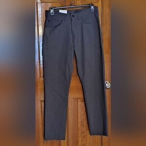 Men's Member's Mark Denali Gray Stretch Straight Leg Pants 30x30